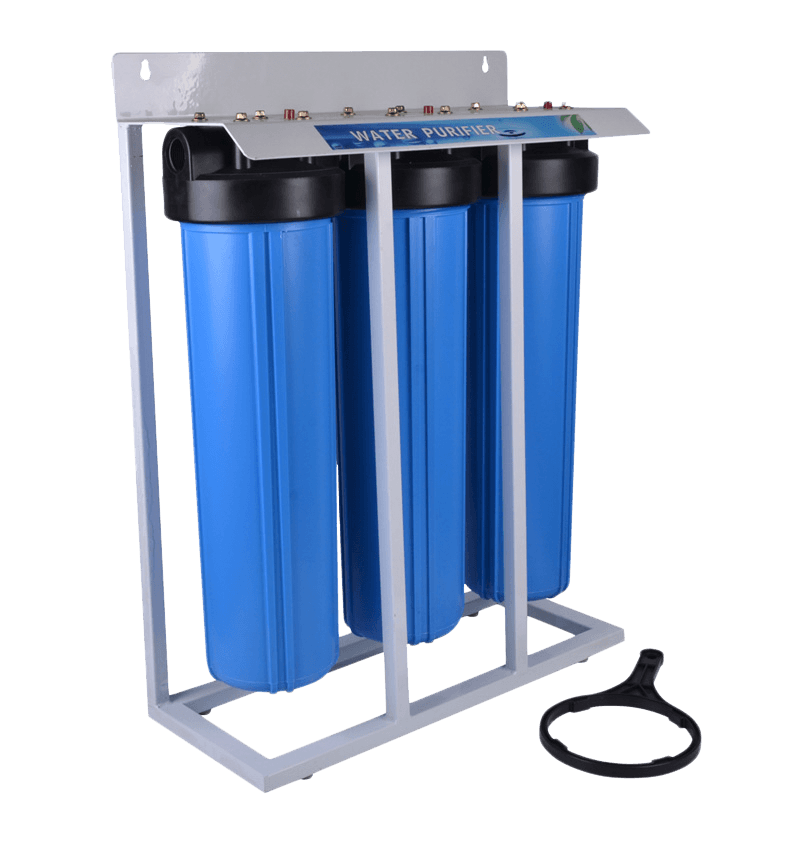 Système de filtration triple avec support en acier BRM02-LS1