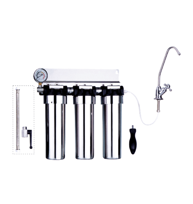 Mini purificateur d'eau prix système de purificateur d'eau filtre à eau robinet pour usage domestique M1-S10C