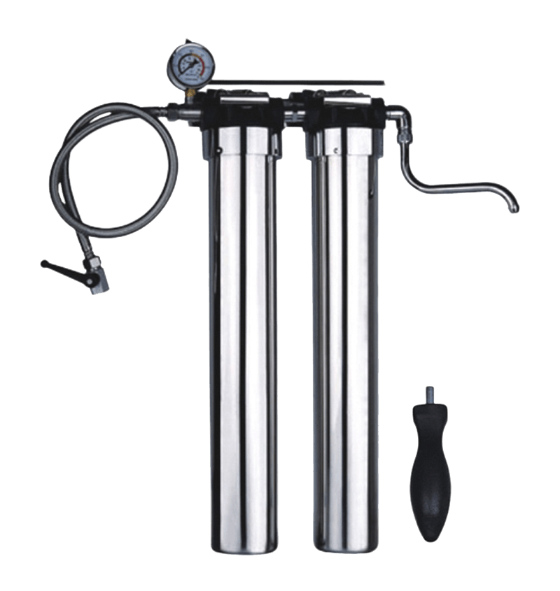 Purificateur d'eau à membrane UF pour cuisine en acier inoxydable 202SST